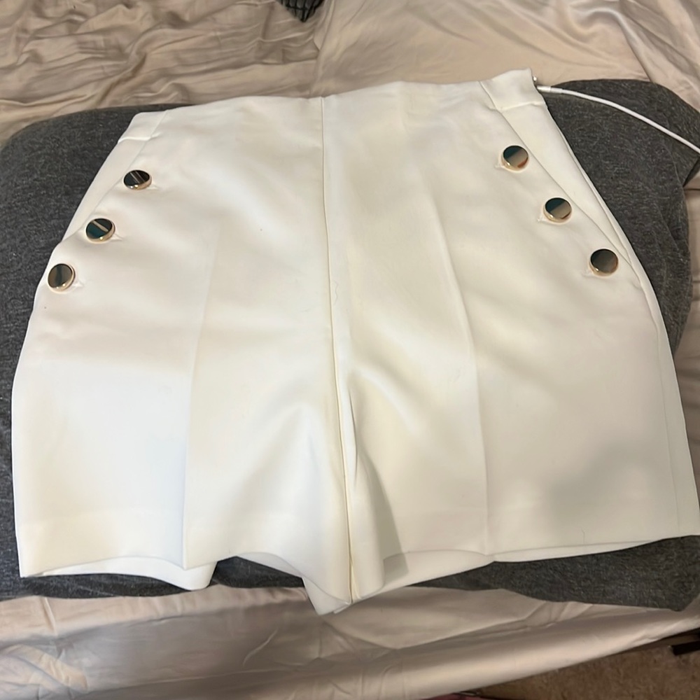 White shorts